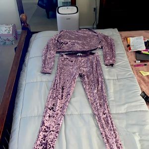 Fashion nova 2 piece lounge wear.